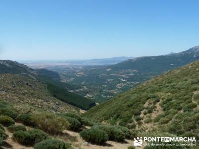 Pinar de Canencia y Mina de Plata del Indiano; viaje puente de mayo; rio abion